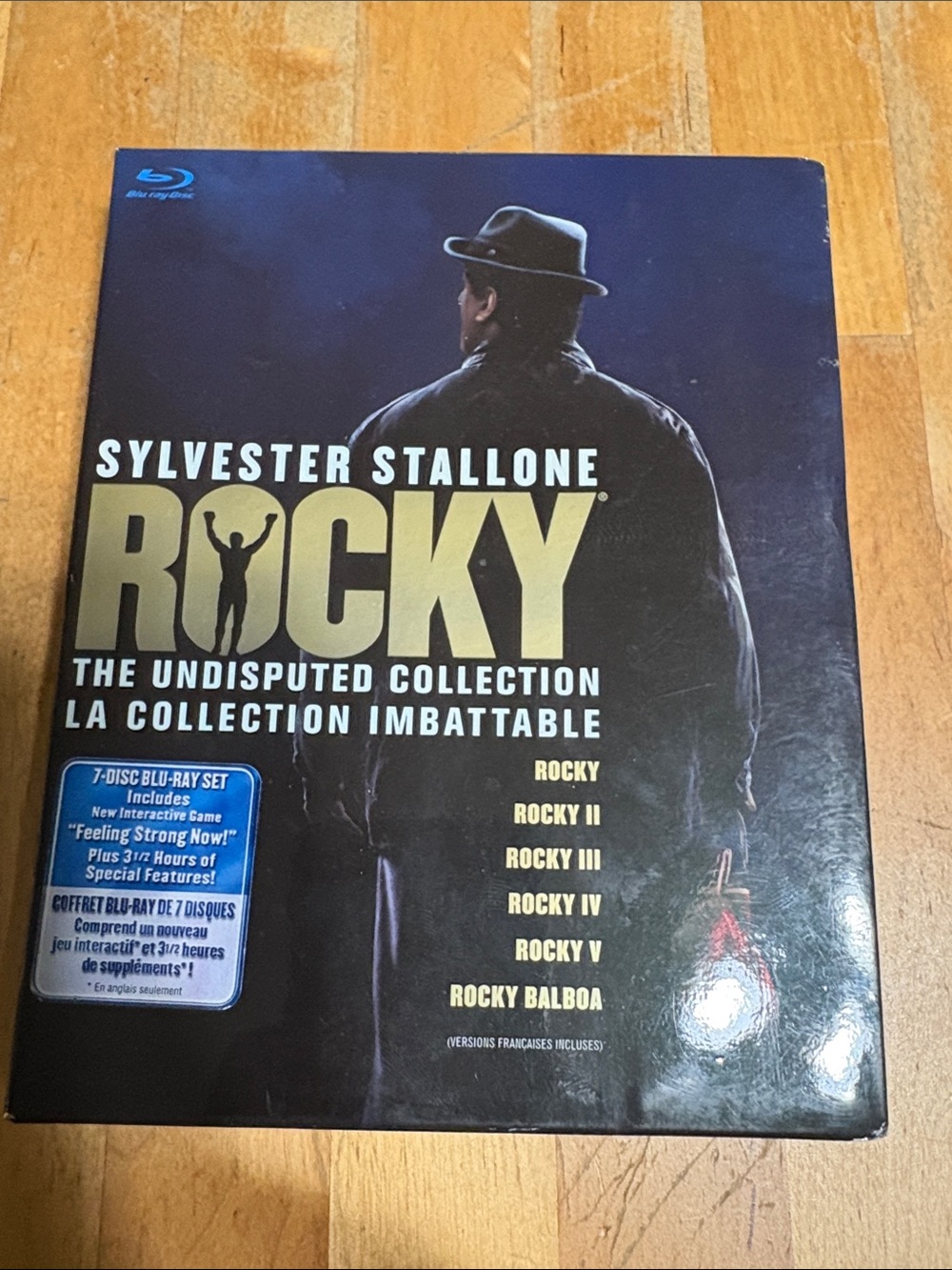 Rocky The Undisputed Collection Blu-ray Set